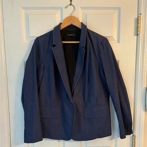 Lane Bryant One Button Blazer, Women’s size 16, Navy